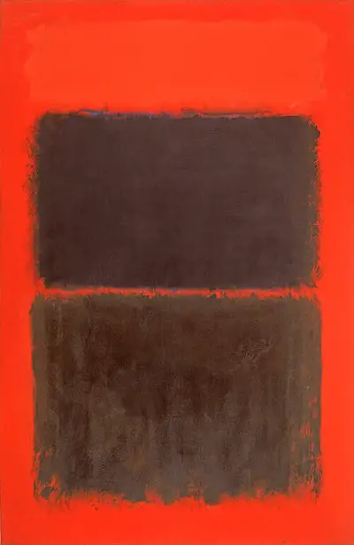 Light Red over Black (Hellrot über Schwarz) Mark Rothko